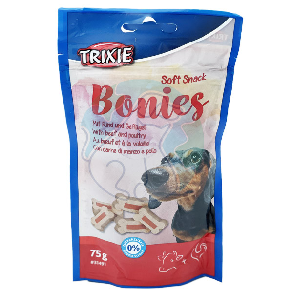 تشویقی سگ 75گرمی Soft snack bonies Trixie 
